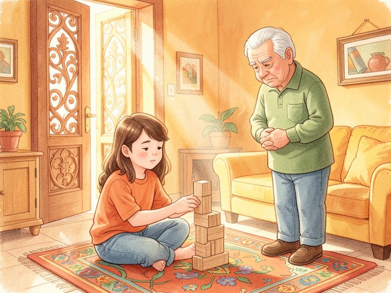 A gathering of relatives in a room
