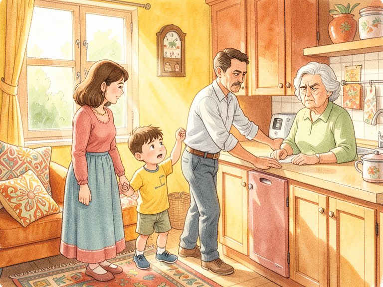 A gathering of relatives, each offering a different opinion.