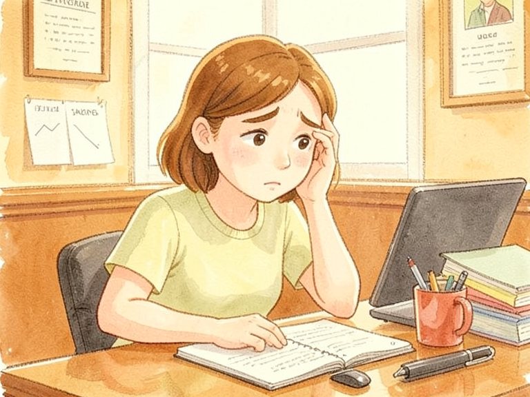 A book open on a desk.
